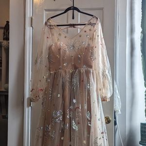 Celestial wedding/ prom dress